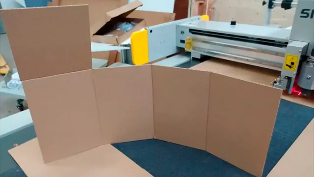 Резка гофрокартона на SINAJET DF0906-MT