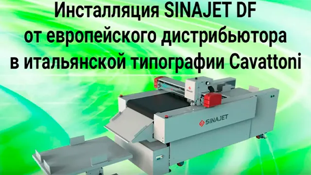 SINAJET DF-MT показывает свои достоинства в Италии