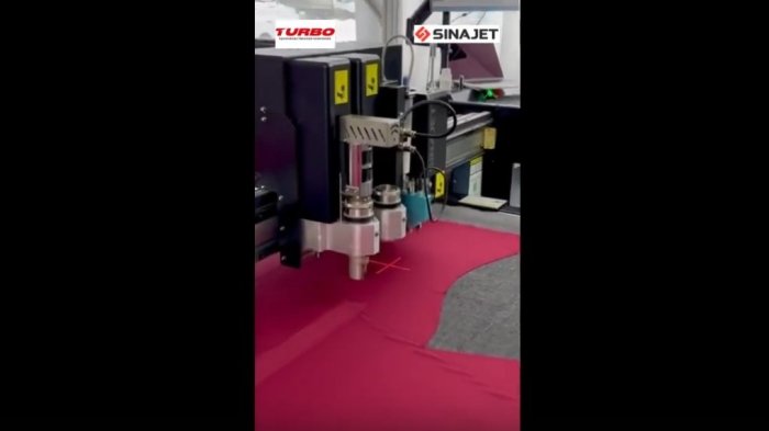 Турбо, Киров: работа раскройщика SINAJET DH-3021