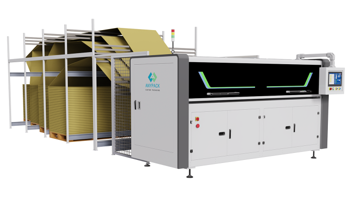 Автоматическая линия по изготовлению коробок из Z-образного картона